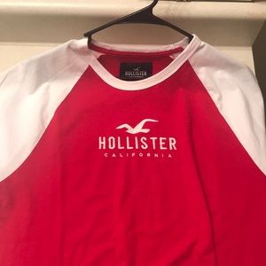 Hollister baseball Tee